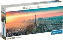 Clementoni Puslespill 1000 brikker Compact Panorama Paris