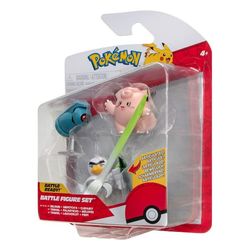 Pokémon Battle 3-pakning Clefairy, Beldum, Sirfetch'd
