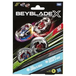 Beyblade X Dual Pack Tail Viper 5-80O och Sword Dran 3-60F