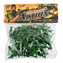 Militärer 50st Plastfigurer