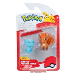 Pokemon First Partner Battle Figure Set Figure 2-Pack Wooper & Vulpix