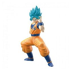 DBZ Model Kit - Super Saiyan God Super Saiyan Son Goku Entry Grade Figure - BANDAI - PVC - 15cm