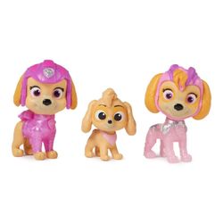 Paw Patrol Mighty Movie Skye Figurer 3 stycken