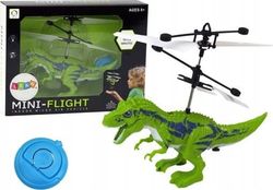 LeanToys Flying Dinosaur Håndstyrt Helikopter Grønn
