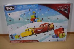 Disney Pixar Cars 3 Advent Calendar FVG14 Kids Xmas Calander Gifts Toys !