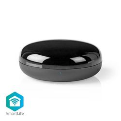 Nedis SmartLife IR-fjernkontroll | Wi-Fi | Universell | Signalområde (siktelinje): 5 m | 38 KHz | USB-Strøm | Android™ / IOS | Sort