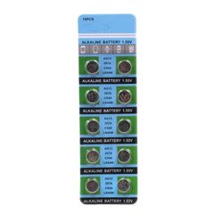 20-pakkes alkalisk knapcelle AG13 LR44 A76 L1154 RW82