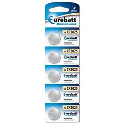 5-Pack CR2025 nappiparistot