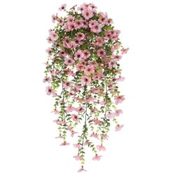 Lollanda Konstgjord Blombukett – Hängande Violbukett, Väggdekoration med Realistiska Växter