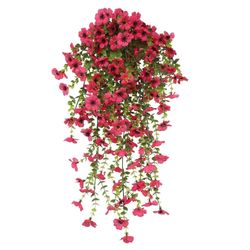 Lollanda Konstgjord Blombukett – Hängande Violbukett, Väggdekoration med Realistiska Växter