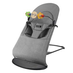 Babystol til vuggen, Belastningskapacitet 20 kg, Aldersgruppe 0-36 måneder, Stofmateriale,TT001-Grå