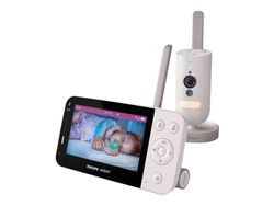 Philips AVENT SCD921 - Spedbarnsovervåkingssystem - trådløs (Wi-Fi) - 4.3" LCD - 1 kamera(er)