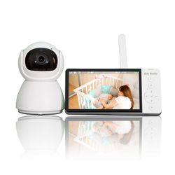 INF Videomonitor med kamera 2.4G transmission, 2-vejs lyd, infrarødt nattesyn