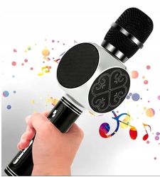 BARNMIKROFON KARAOKE USB BLUETOOTH FÖR BARN INSPELNING AV OLIKA RÖSTER