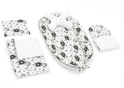 Babynest 5i1 JY07 Bear White/Black