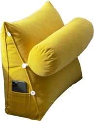 Lollanda Ryggstöd Kudde / Ländryggsstöd - Ryggkudde med justerbart nackstöd