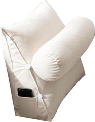 Lollanda Ryggstöd Kudde / Ländryggsstöd - Ryggkudde med justerbart nackstöd