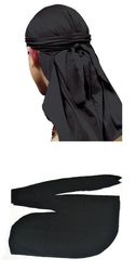 Durag - Bandana - Do-rag svart