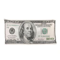 Dollarbill badehåndklæde – 180×90 cm, blød og hurtigtørrende, sjov gaveidé