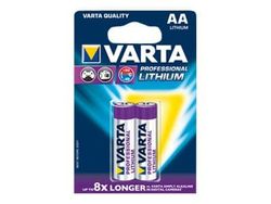 Varta Professional - Batteri 2 x AA-type - Li - 2900 mAh