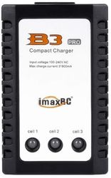 Imax B3 LiPo 10 W litiumbatteri 2S-3S 7,4 V 11,1 V Kompakt B3AC-laddare - tillbehör till fjärrstyrda leksaker Balladdare