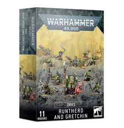 NY! Orks Runtherd and Gretchin Warhammer 40 000 Orks