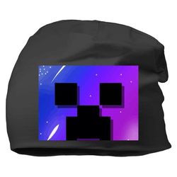 Beanie til Voksen | Klassisk Hue i Blødt Materiale Minecraft