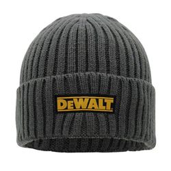 Dewalt Power Tools Indianapolis Grey Knitted Beanie Hat
