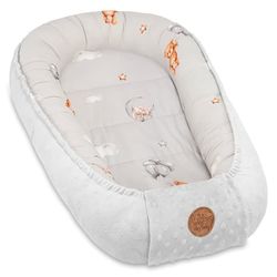 Varm rede baby 90x50 cm - krammerede nyfødt rede vinter/efterår kokon babynest bamser