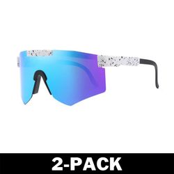 Viper Unisex Polarized Sports Solbriller Milky Way