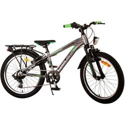 Volare - Barncykel - Cross 20 Tum Mörk Grå - 6 Växlar