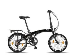 PACTO THREE ihopfällbar cykel aluminium v bromsar shimano 6-växlad holländsk cykel folding bike