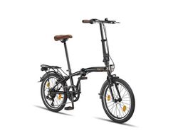 PACTO TEN ihopfällbar cykel stål skivbromsar shimano 6-växlad holländsk cykel folding bike