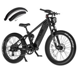Elcykel VITILAN T7 PRO - 52V 20Ah 1040Wh Batteri - Svart