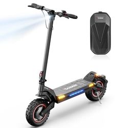 iScooter iX7 Pro 48V 17,5Ah 2*1000W Motor 10 tum däck 60 km/h Hastighet 60 km Maximal räckvidd Terräng Elscooter
