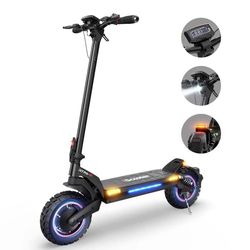 iScooter iX7 Pro 60 km/h Hastighet 60 km Max räckvidd 2*1000W Motor 48V 17,5Ah 10 tums däck Mountainbike Elscooter