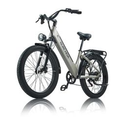 BURCHDA AZ26 elcykel 20AH batteri, 1000W motor, 80km räckvidd, 45km/h hastighet, SHIMANO 7-växlad