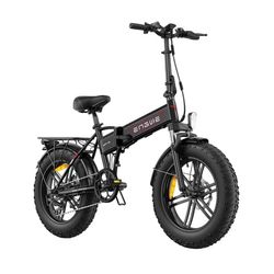 ENGWE EP-2 Boost vuxen elcykel,250W motor, 13Ah batteri, 20'' x 4,0'' feta däck, hopfällbar, 7-växlad.