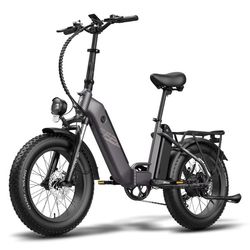 Foldbar elcykel FAFREES FF20 Polar, EU-typegodkendt, dobbelt batteri