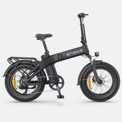 Fodbar elcykel ENGWE EP-2 3.0 Boost, Svart