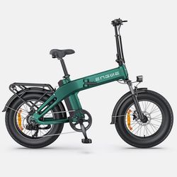 Fodbar elcykel ENGWE EP-2 3.0 Boost, Grön