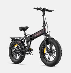 ENGWE EP-2 Boost Vikbar elektrisk cykel 250W, 20''* 4'' terrängdäck, 48V13Ah löstagbart batteri, räckvidd upp till 120 km, Shimano 7-växlad