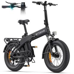 ENGWE EP-2 3.0 BOOST hopfällbar elcykel - 48V13.5Ah batteri - 100 km räckvidd -20" - hydraulolja broms