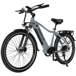 Elcykel KOOLUX X3 elcykel, 500W motor, 13AH batteri, Shimano 7-växlad, 26x1.95 däck, MAX 40km/h, hydrauliska bromsar.