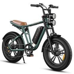 ENGWE M20 Elektrisk Cykel: 250W Borstlös Motor (55Nm), 48V 13Ah/26Ah Batteri (75KM Räckvidd), 20×4.0” Däck Och 25KM/H