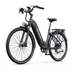 Onesport OT05 Pro elcykel 250W, rækkevidde 140 km, Shimano 7-trins, momentsensorer, LCD-skærm med Bluetooth
