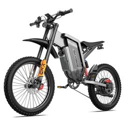 EKX X21 Max Elektriska Motorcyklar 3000W Borstlösa Växellösa Motorer 60V30AH Litiumbatterihastighet 85 km/h Vuxenmountainbike