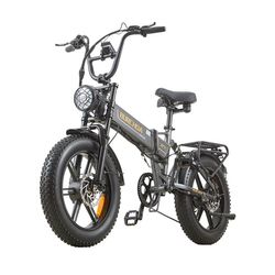 BURCHDA R7 Elcykel med dubbelmotor 2000W 48V20Ah fat däck 50 km/h hydraulisk broms 7-växlad elcykel
