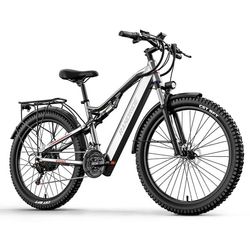 RANDRIDE YG90A vuxenelcykel 27,5 tum däck elcykel 48V17Ah batterielektrisk cykel 1000W motor E mountainbike