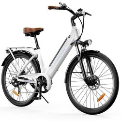 iScooter Ucitys 250W mountainbike för vuxna använder ett 36V 13Ah-batteri och har en topphastighet på 35 km/h.